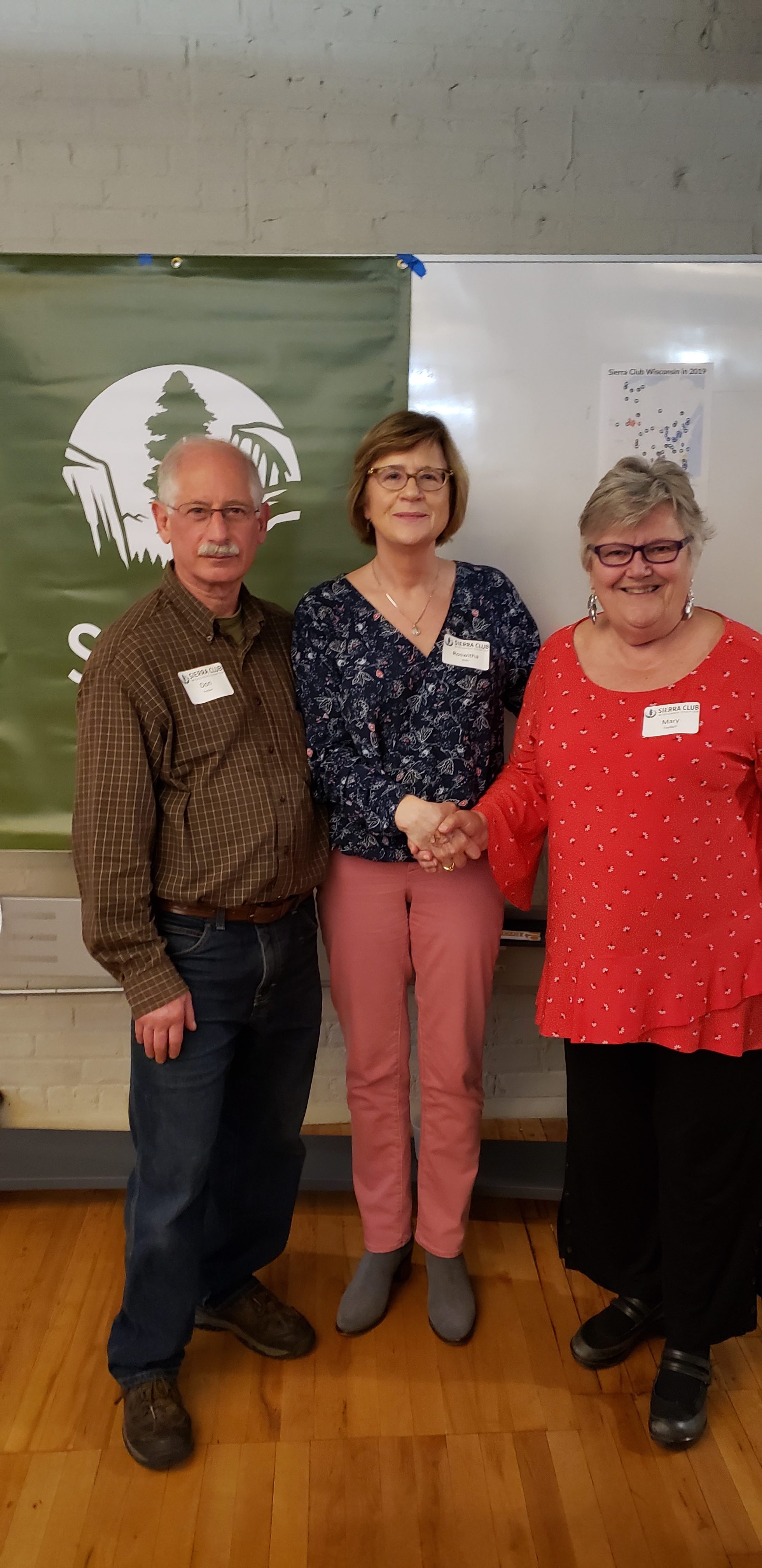 At an awards ceremony, Sierra Club-John Muir Chapter announced that it is forming a coalition with Friends of the Black River Forest 