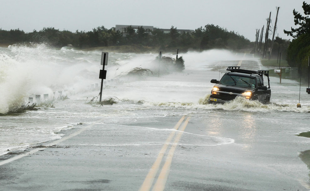 Hurricane Sandy wind damage