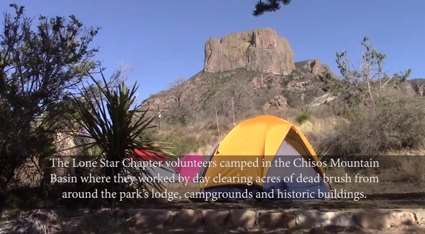 Screen Shot from Big Bend Grassland Restoration Video