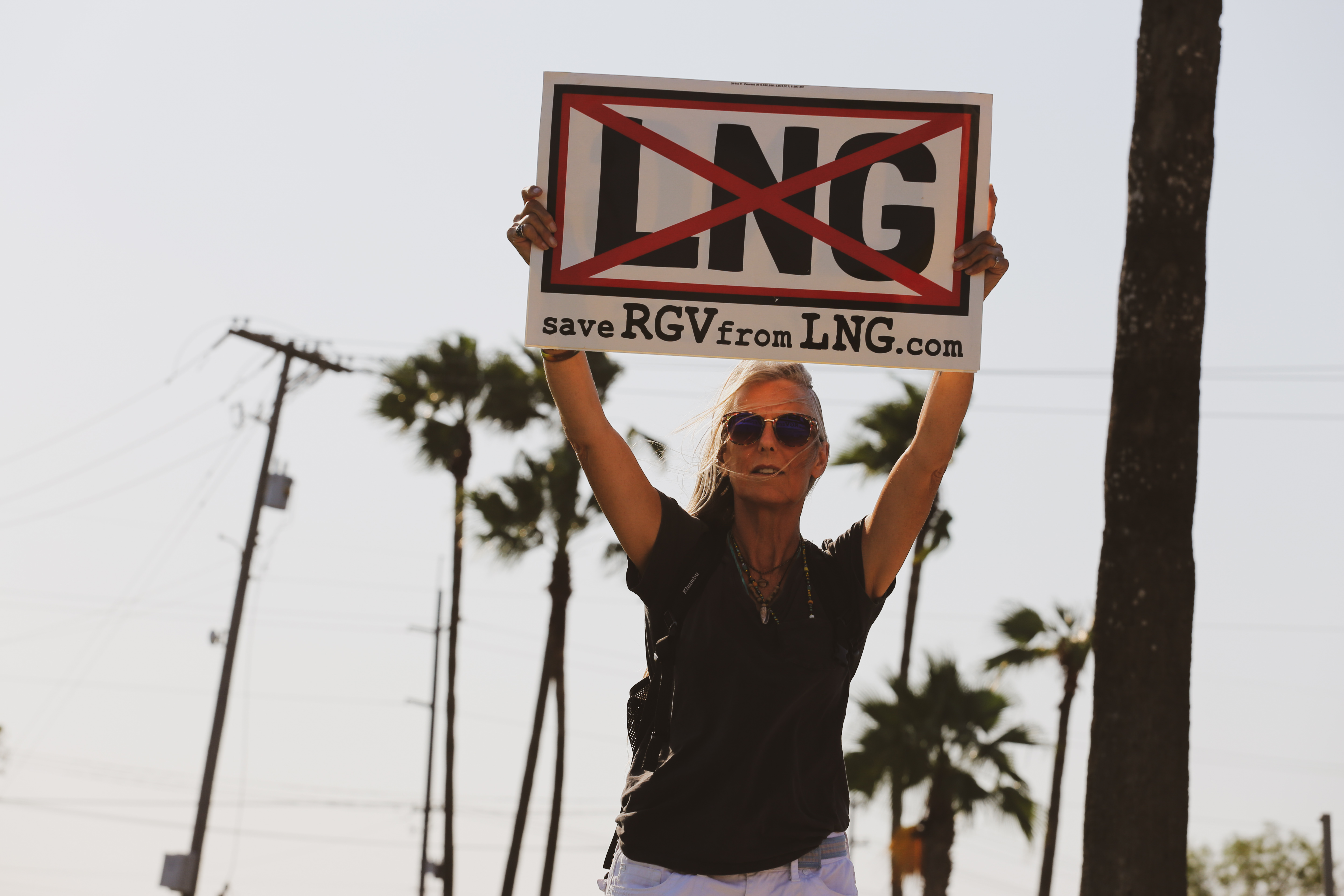 RGV LNG protest
