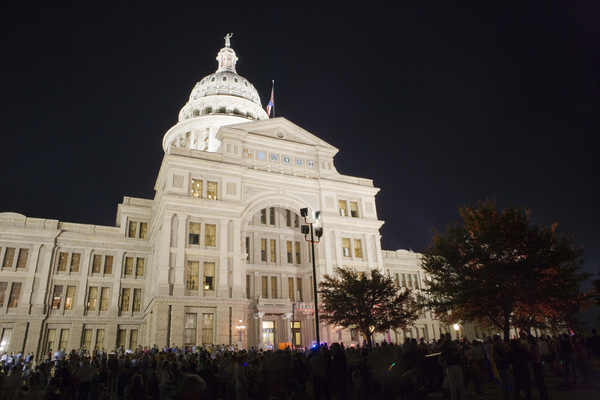 Texas Capitol at Night