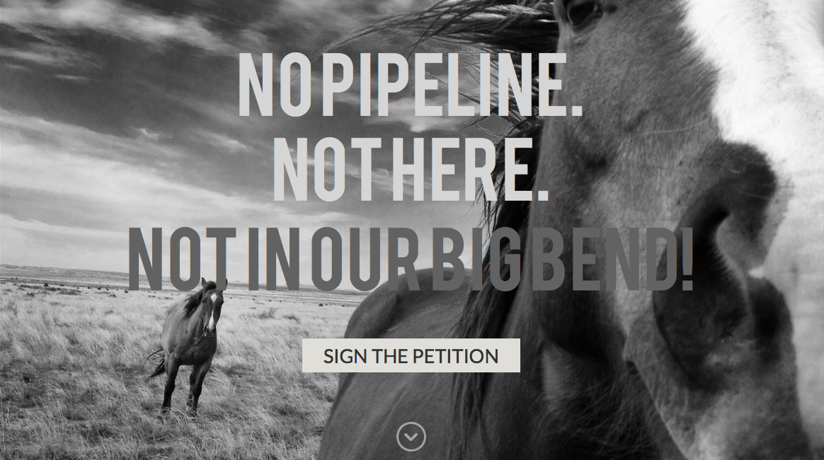 "not in our Big Bend"