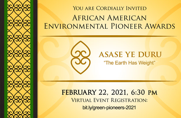 2021 African American Environmental Pioneer Awards