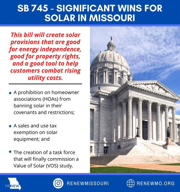 Good things about Senate Bill 745