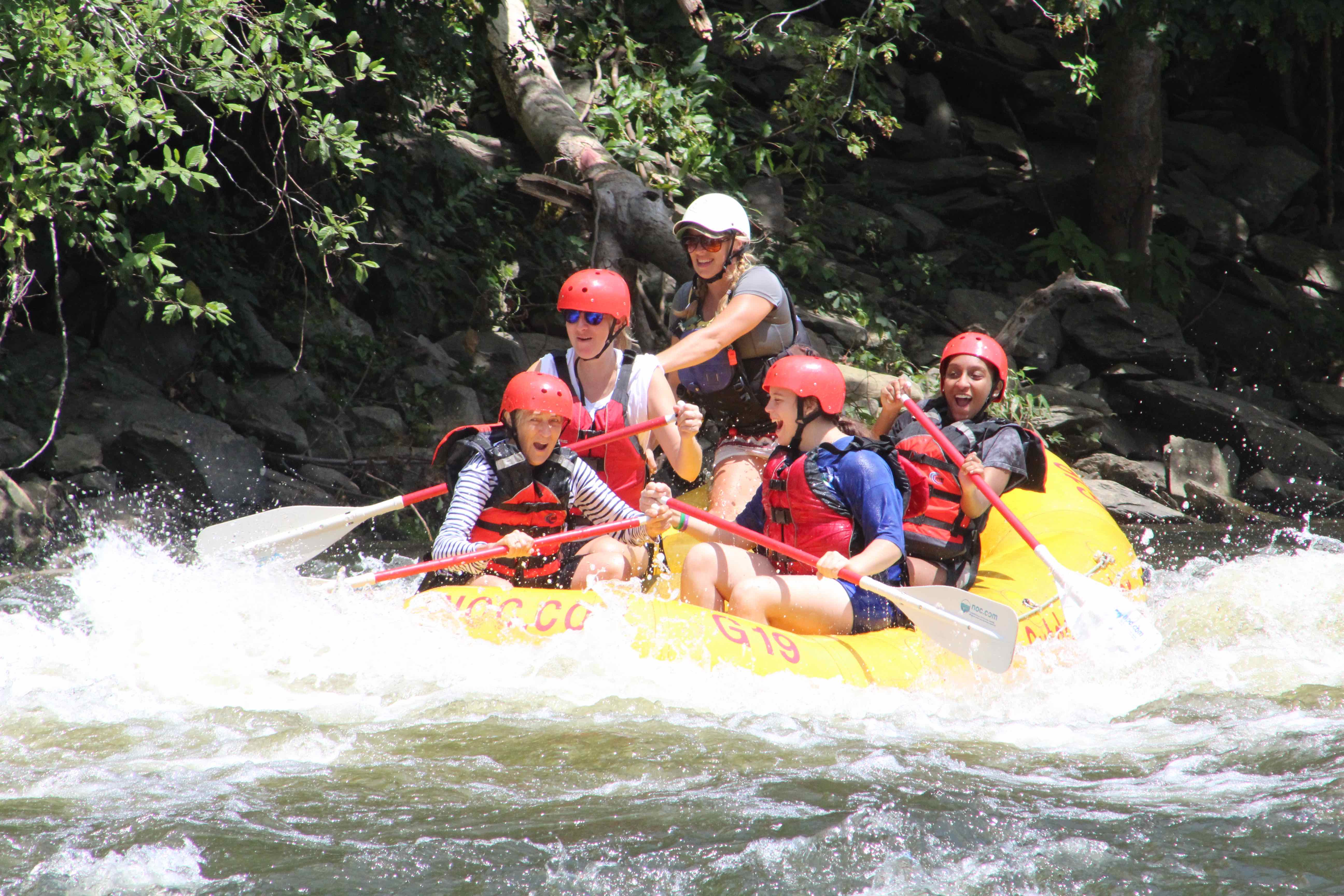 Pigeon River Rafting