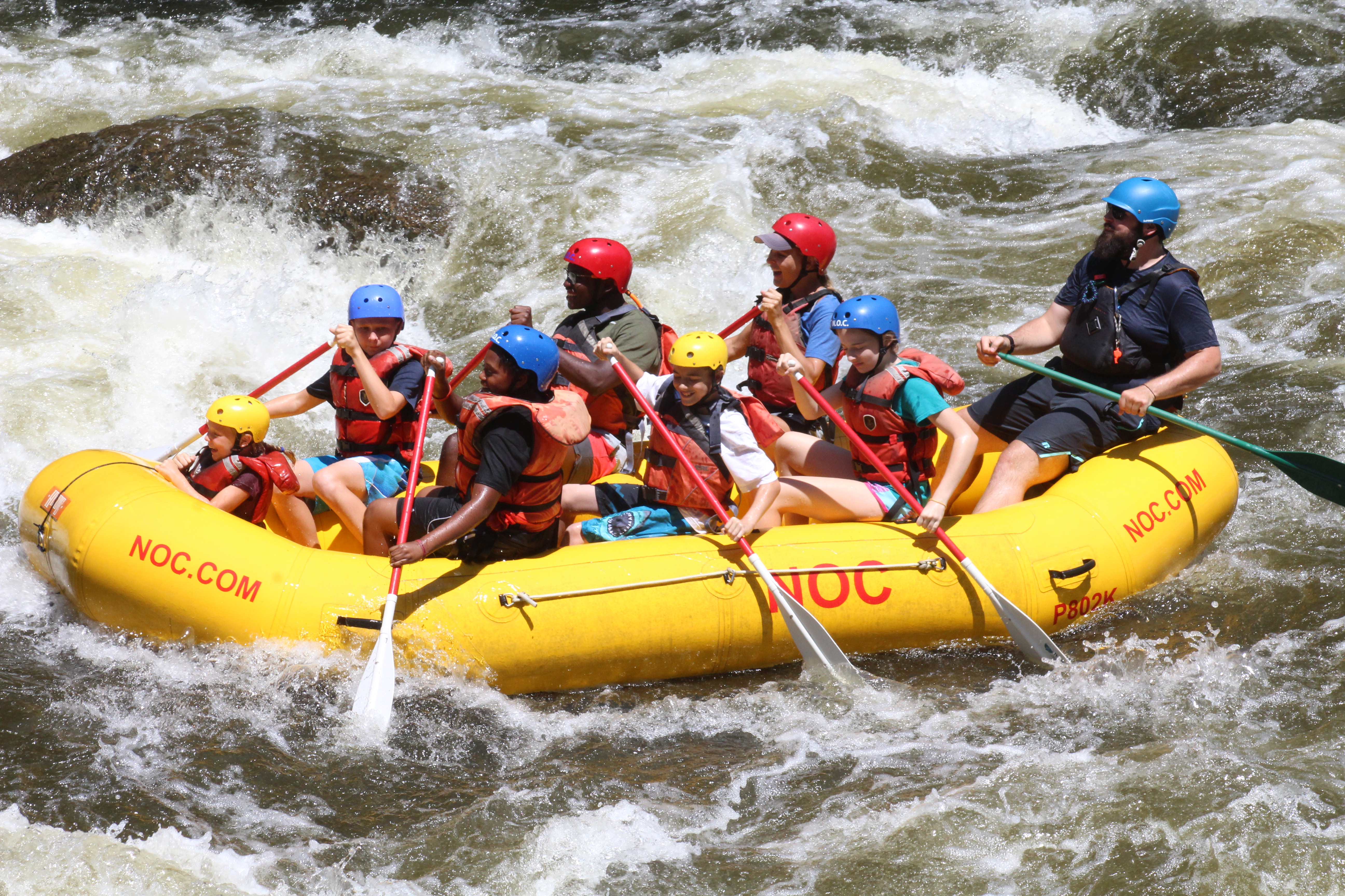 Amachi Raft 1 with Gilgunn