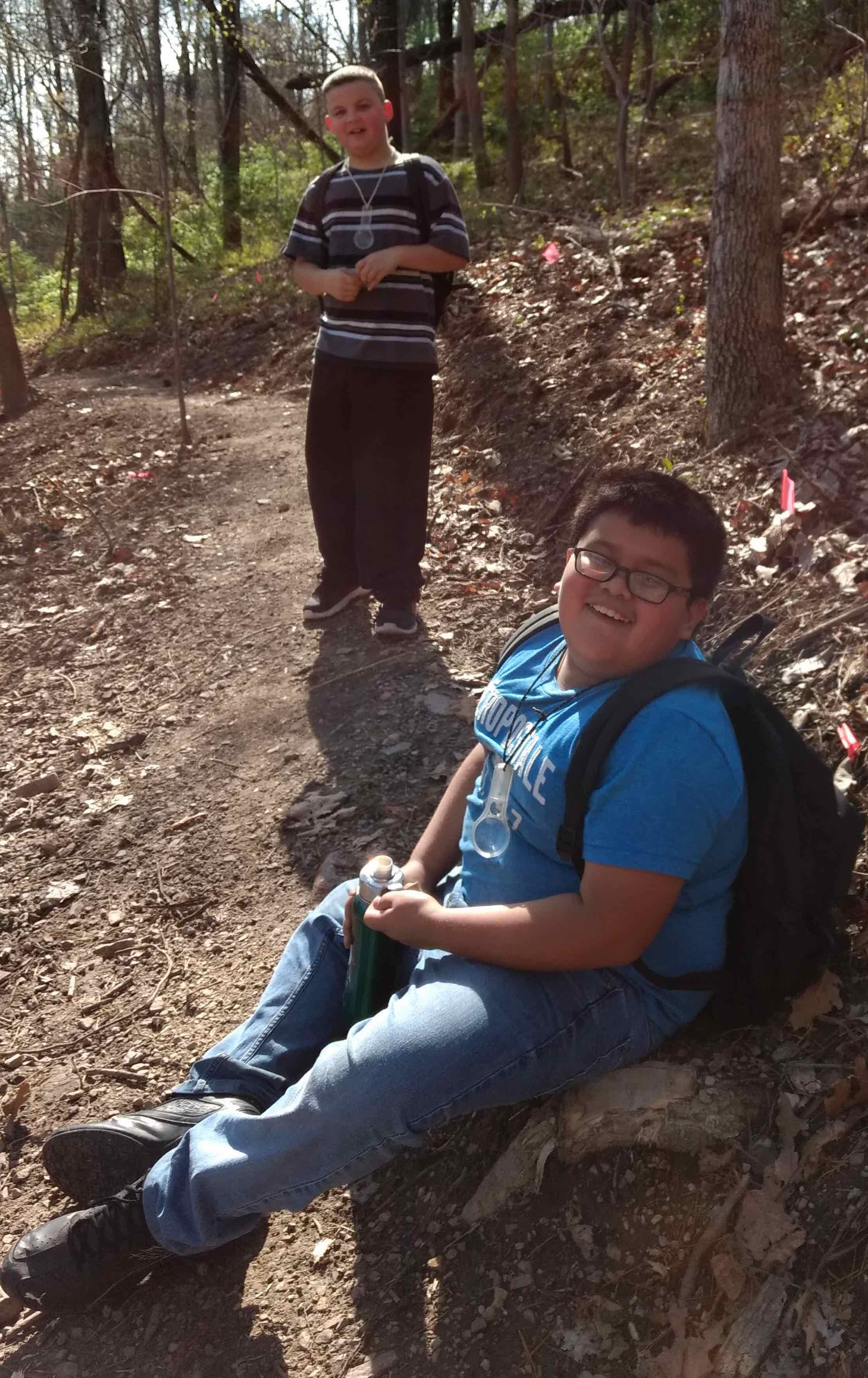 Lonsdale Elementary Urban Hiking Club - Sharps Ridge 20180403