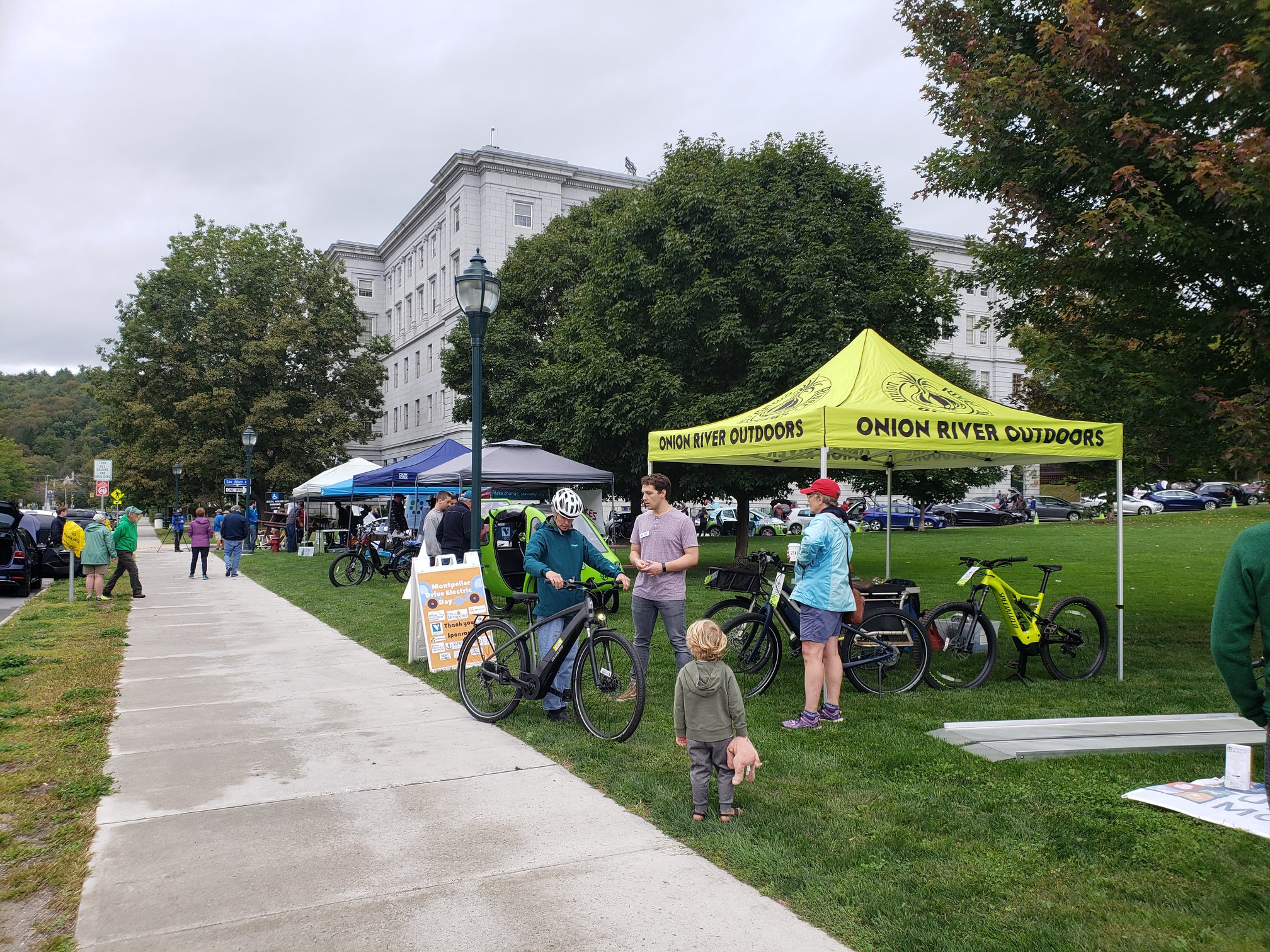EBikes at Drive Electric Event