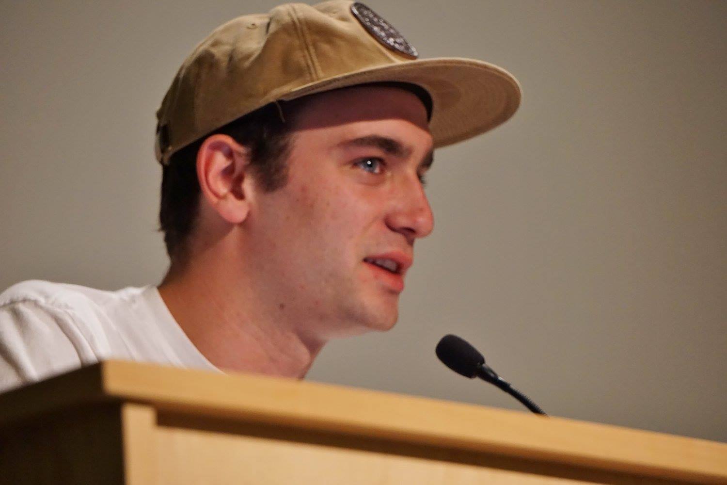 Greg speaking at River Falls