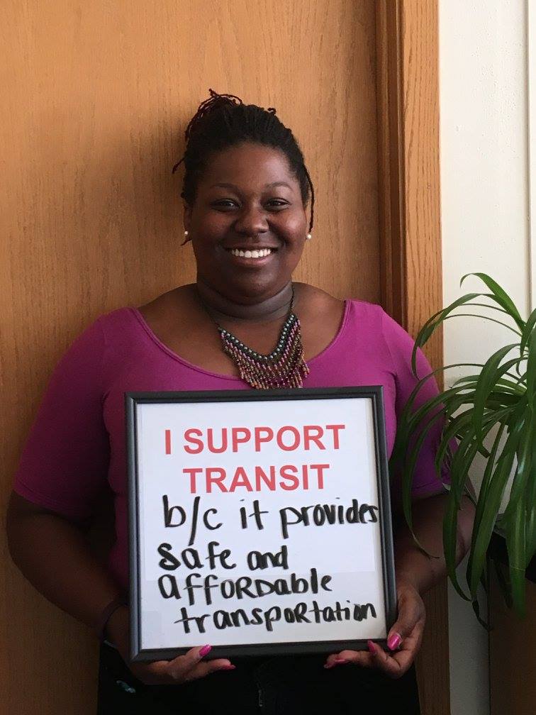 I Support Transit Photo Petition
