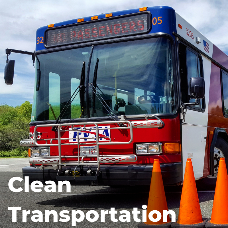 Clean transportation button