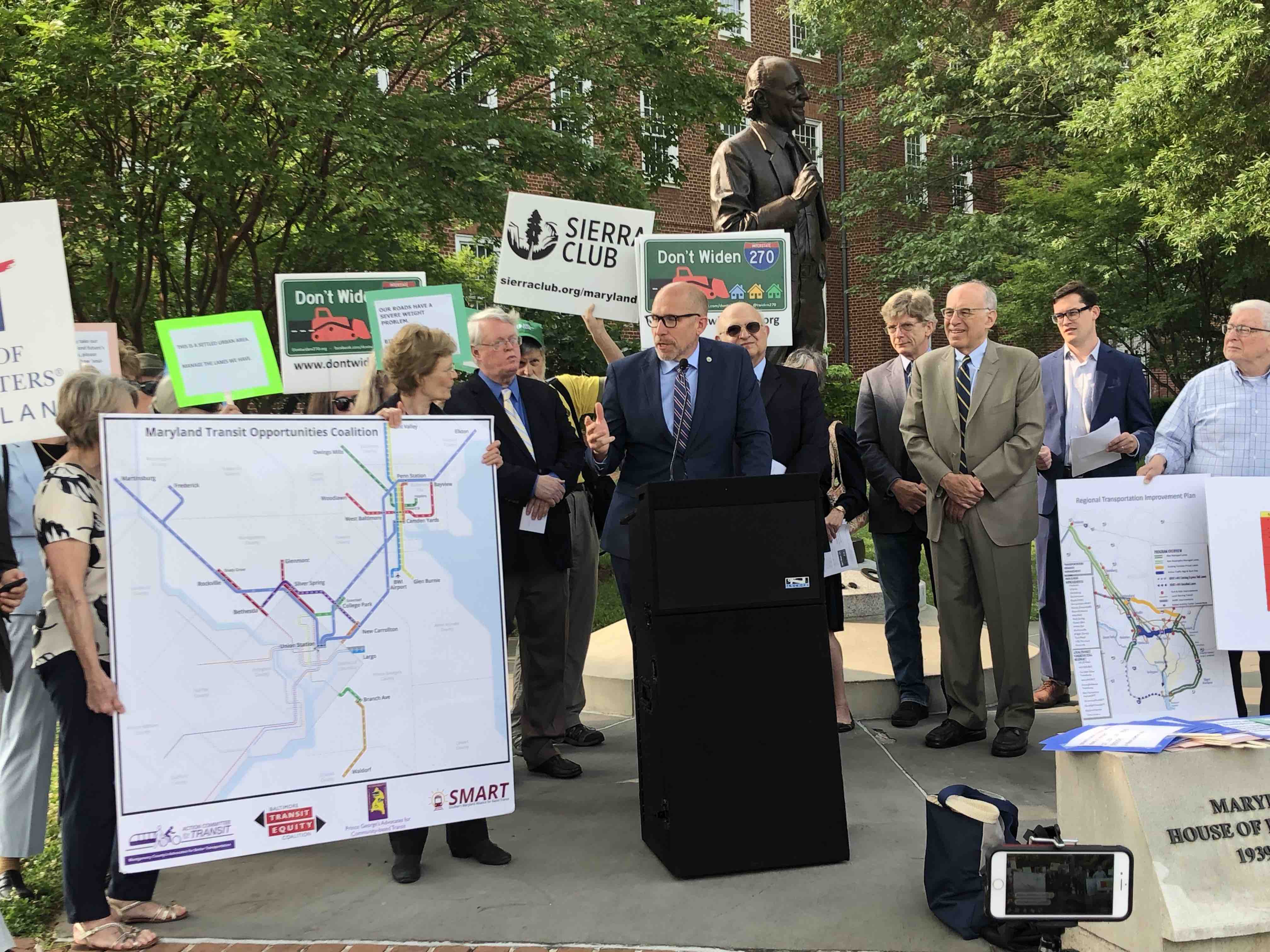Photo of Press Conference ahead of BPW vote