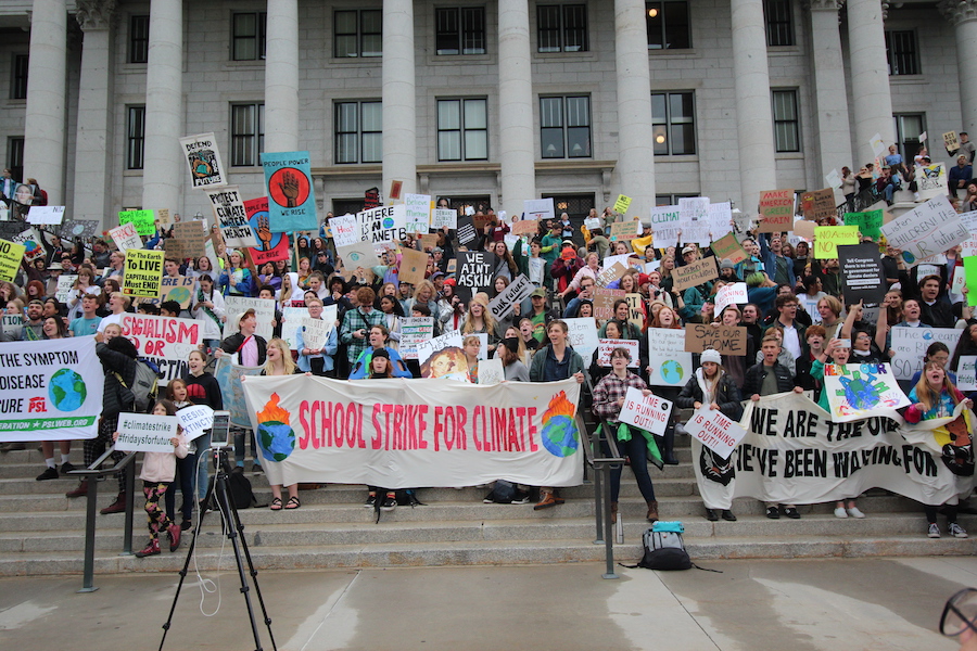 Climate Strike at the State Capitol