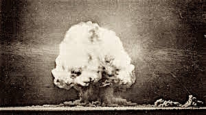 Trinity Explosion July 16, 1945
