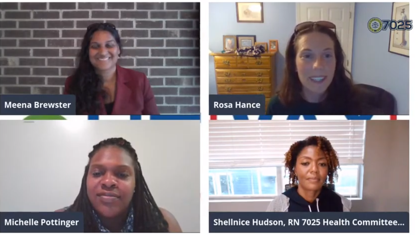 Breathe Well Panelists, four women