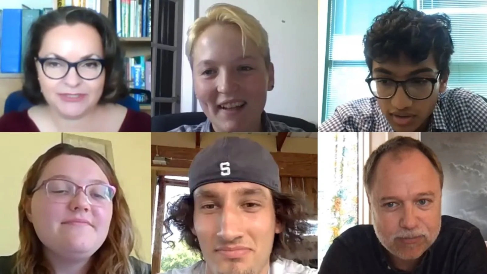 six panelists, four youth