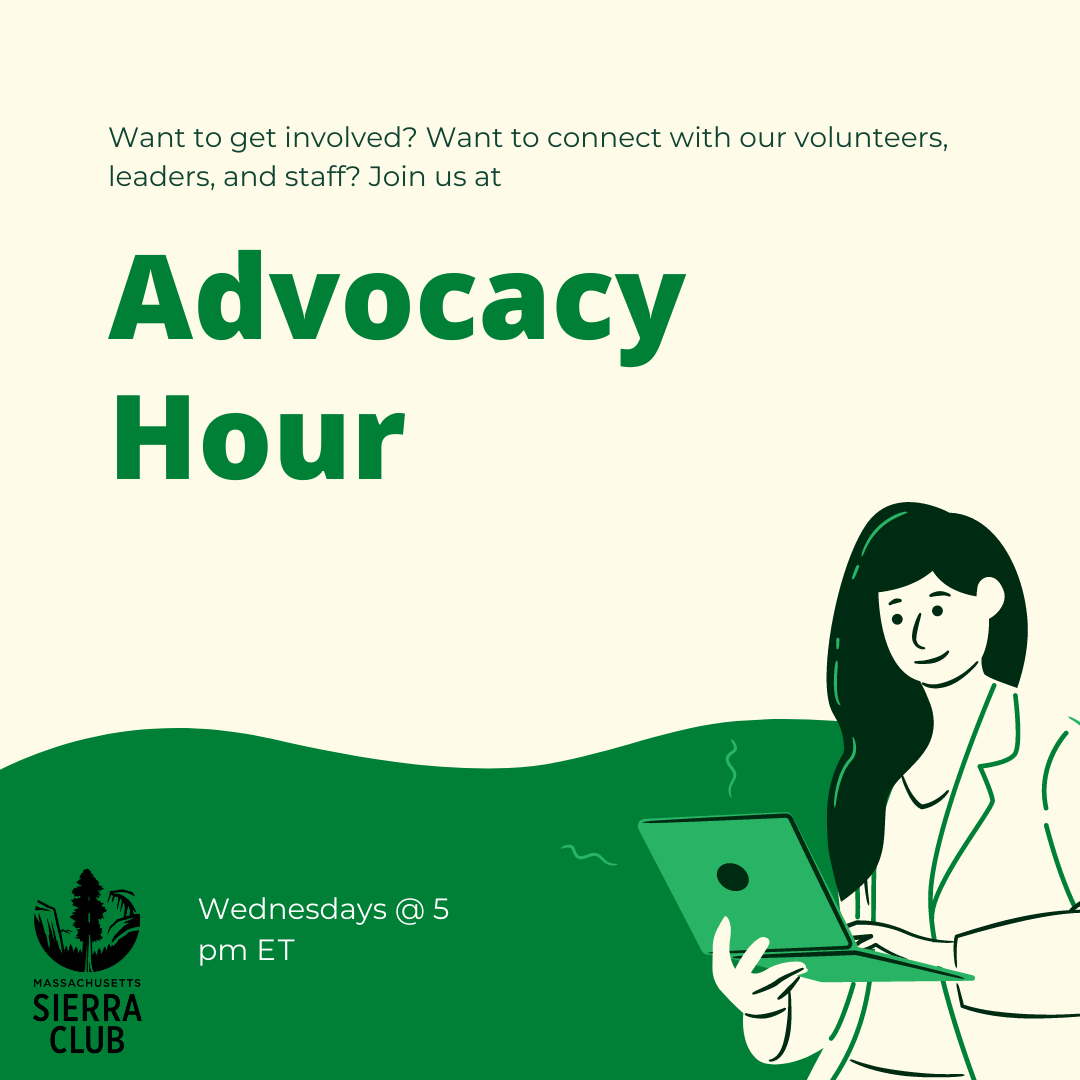 Want to get involved? Want to connect with our volunteers, leaders, and staff? Join us at Advocacy Hour. Wednesdays @ 5pm ET
