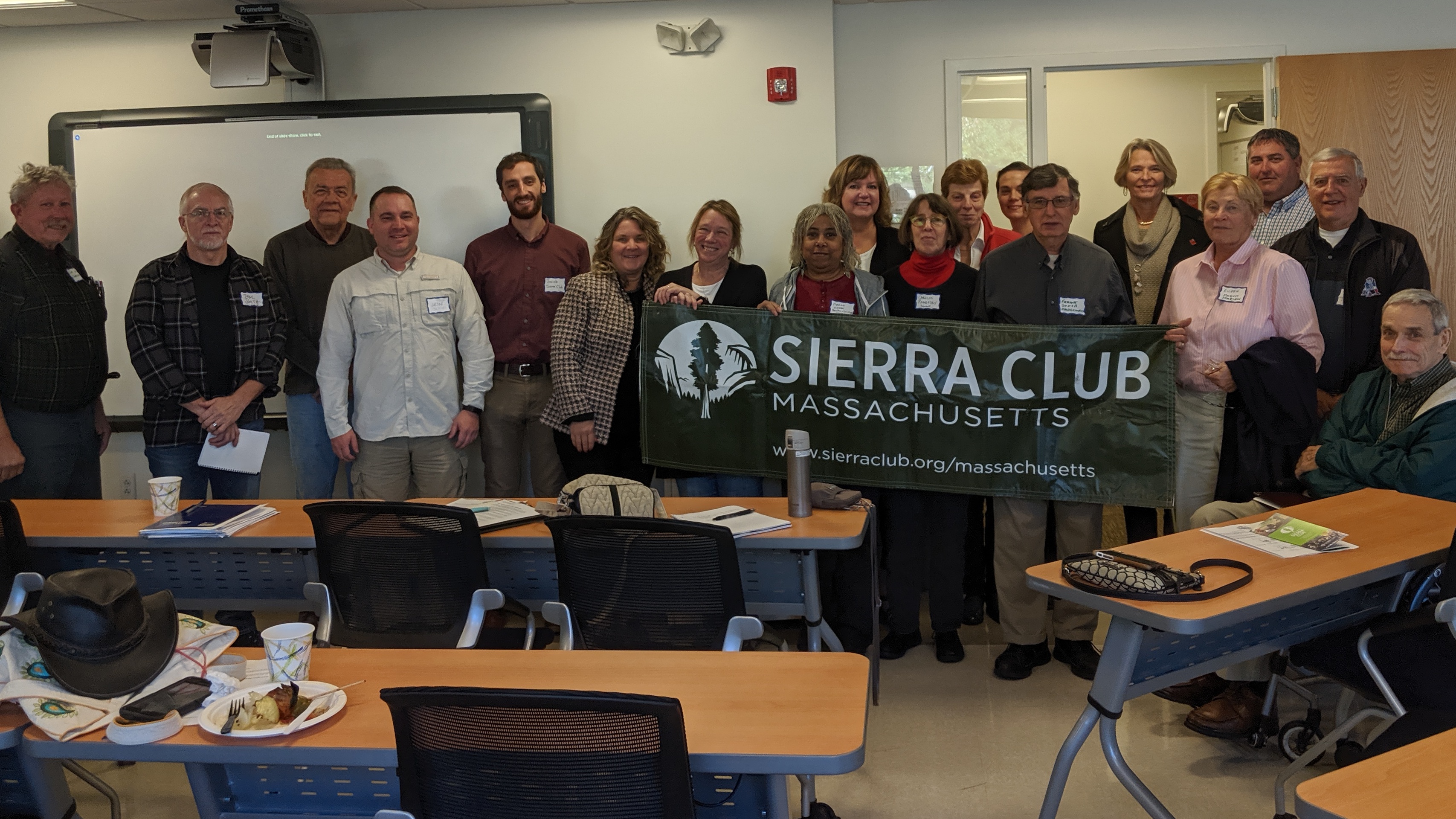 volunteers at Climate Leadership Summit