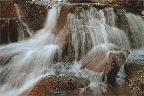 water flowing