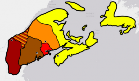 Map of Maine regions