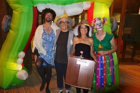 Creative costumes and a live band for dancing made for a lively evening at the annual LPSS Halloween Party