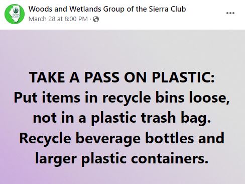 Plastic Tips on Recycling Unbagged