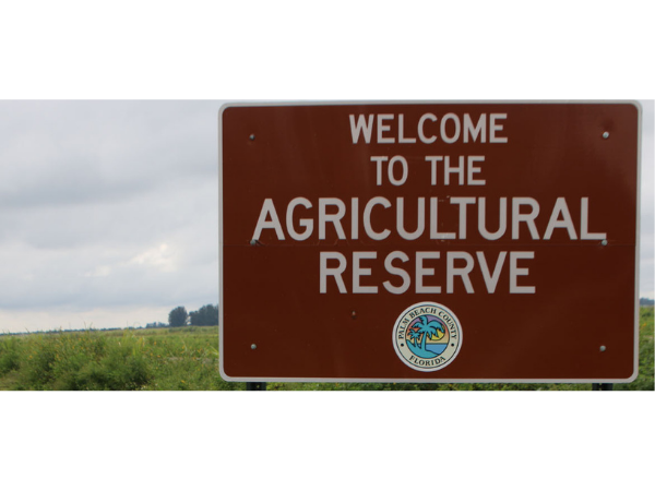 Agricultural Reserve sign