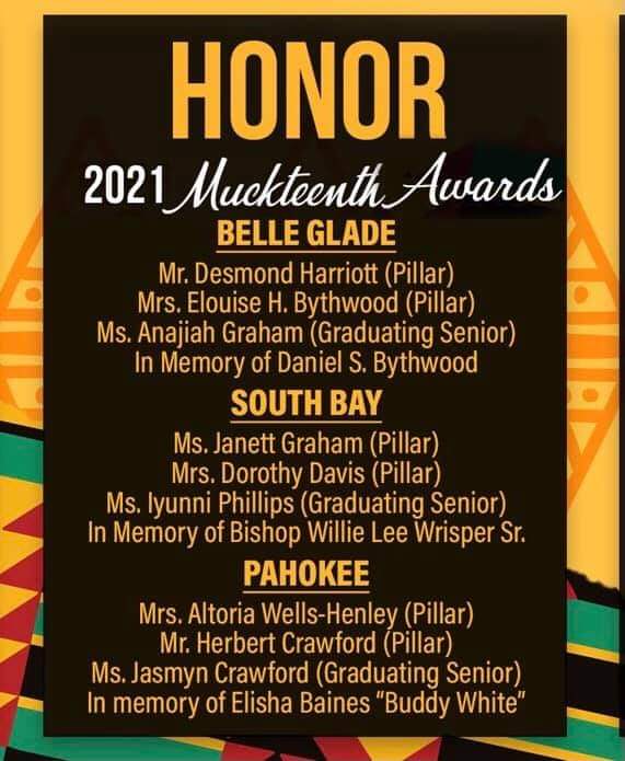 Muckteenth awards