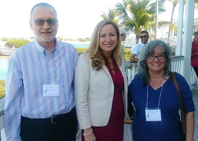 Sierra staff (Frank Jackalone and Diana Umpierre) with US Representative Debbie Mucarsel-Powell Photo: Diana Umpierre 