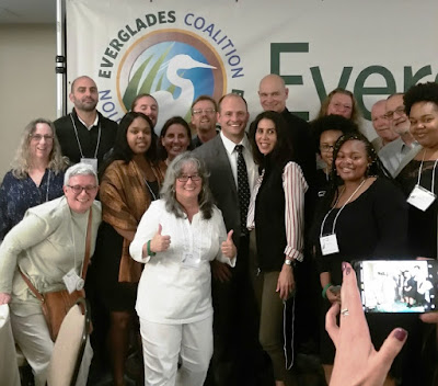 Sierra Club staff/volunteers with FL Senator José Javier Rodríguez Photo: Stephen Mahoney