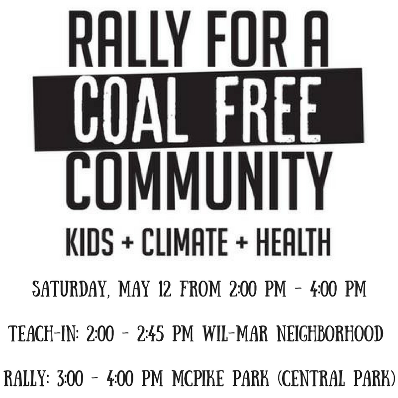 Coal Free Community Rally
