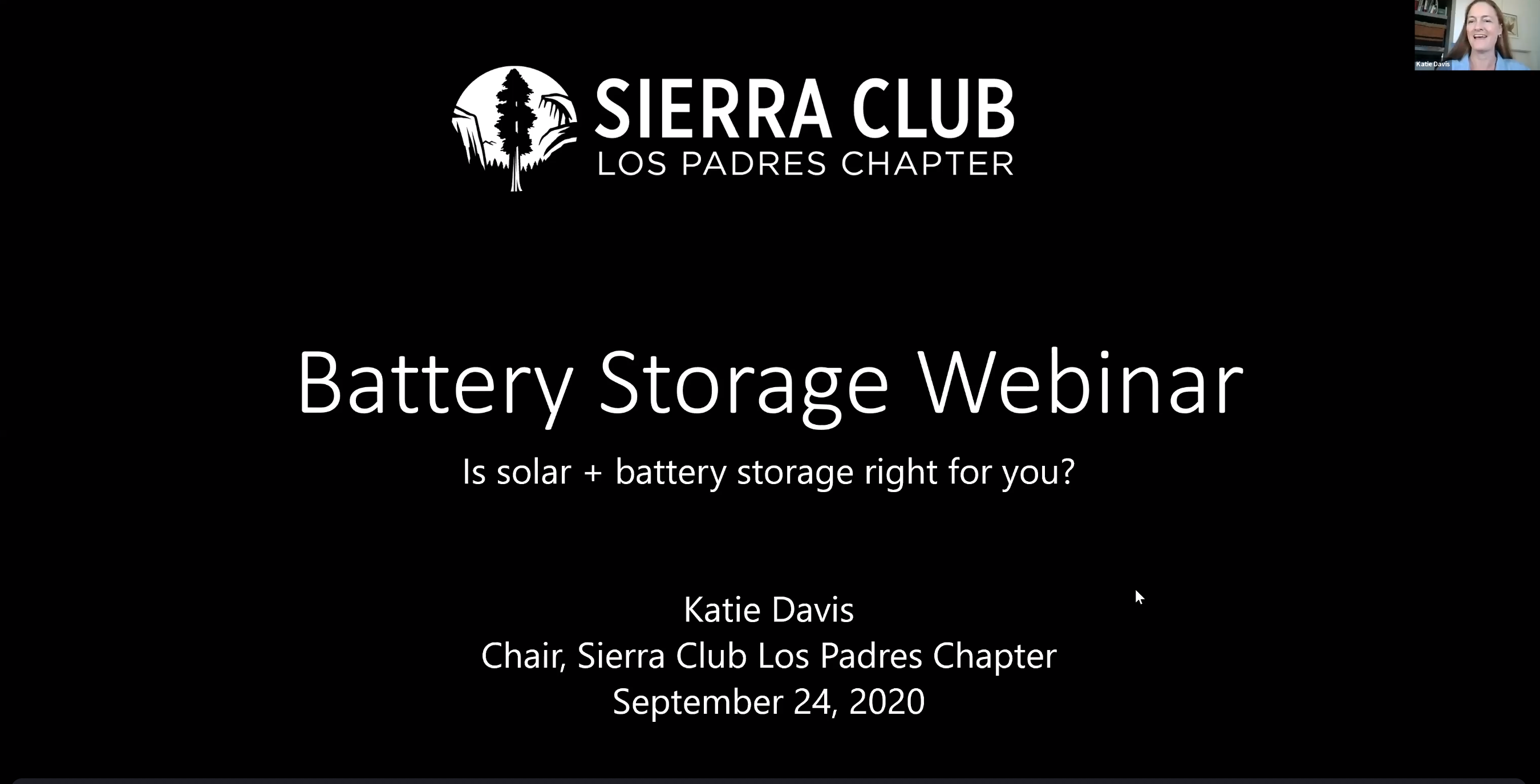 home solar and battery storage webinar