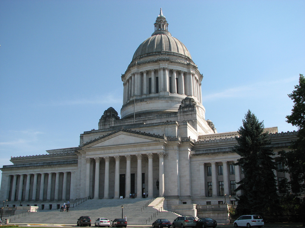 The Washington state legislature in Olympia. (Flickr Photo / MathTeacherGuy)