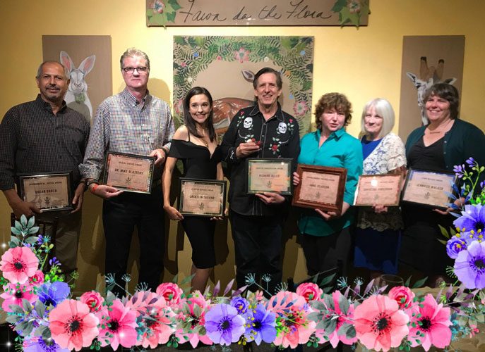 2018 Award recipients