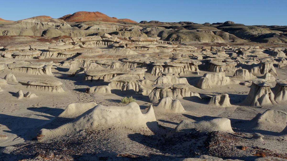 Looking north across Chaco Wash