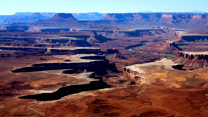 From Grandview Point, looking southeast