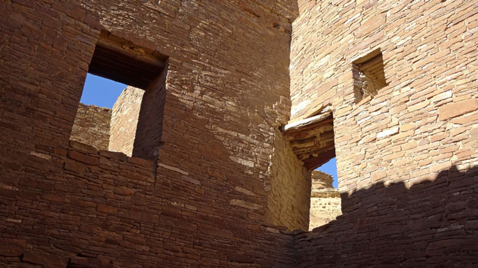 Inside Pueblo Bonito