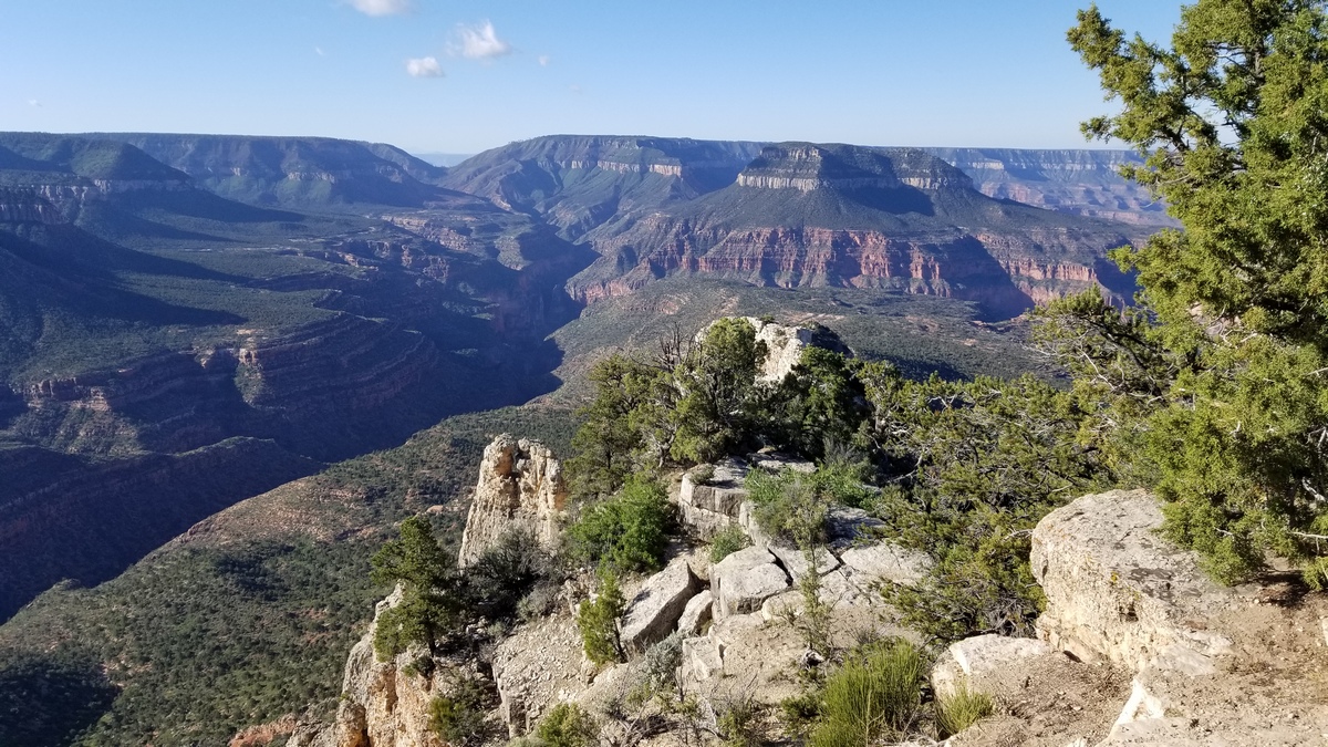 Crazy Jug Point, looking south