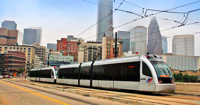 Houston METRORail light-rail vehicle | Siemens AG S70