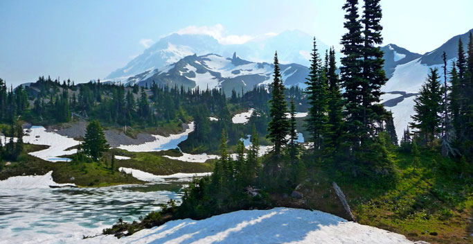 On the Wonderland Trail at Klapatche Park
