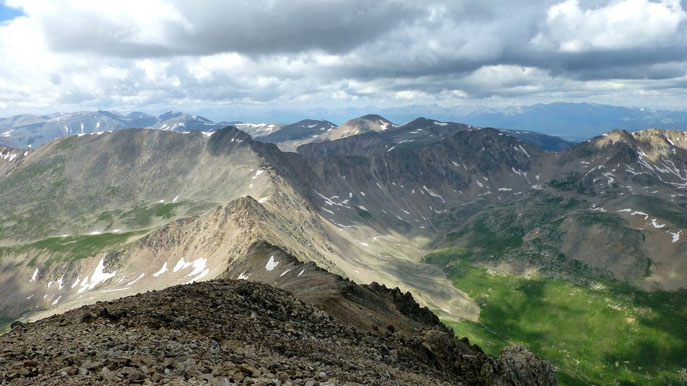A view from Mt. Democrat