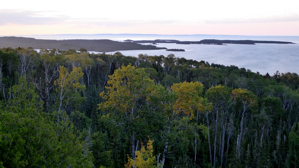 Sunrise at Grand Portage National Monument