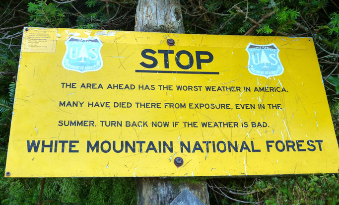 Warning sign