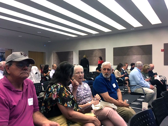 attendees at TPPF forum