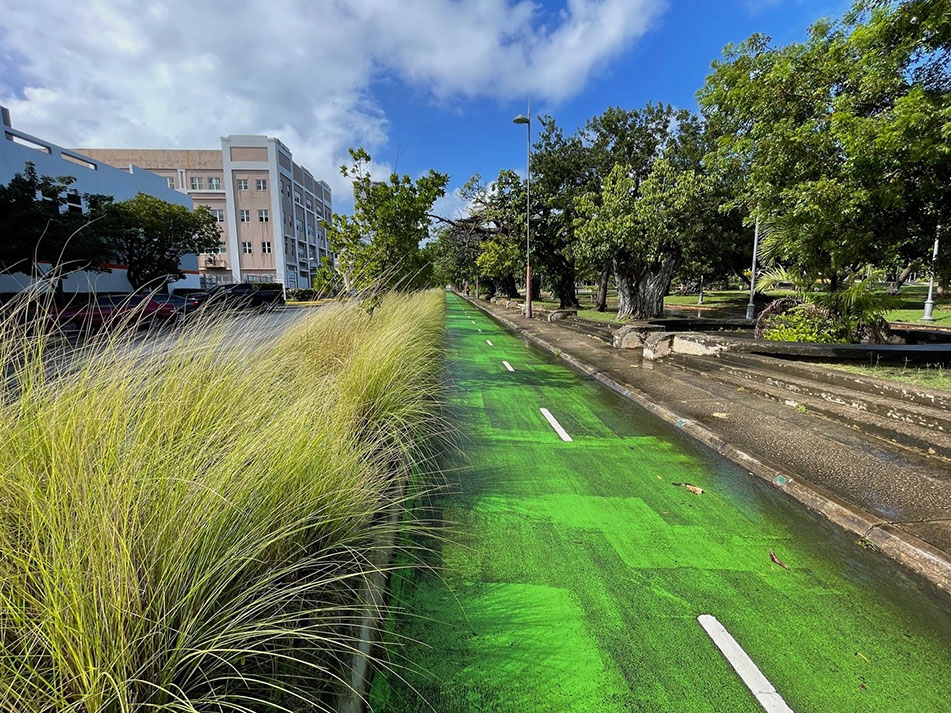 bike lanes in San Juan