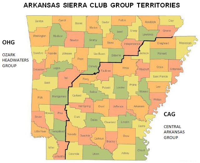 map showing boundary of regional Groups
