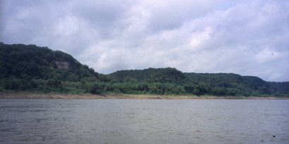 Looking towards the proposed Holcim Plant site