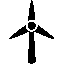 Wind turbine icon