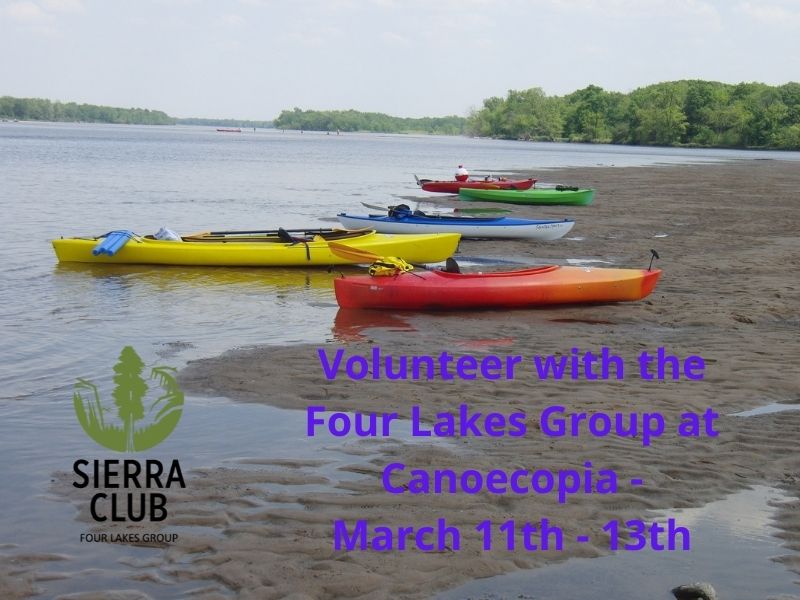 Volunteer with us at Canoecopia!