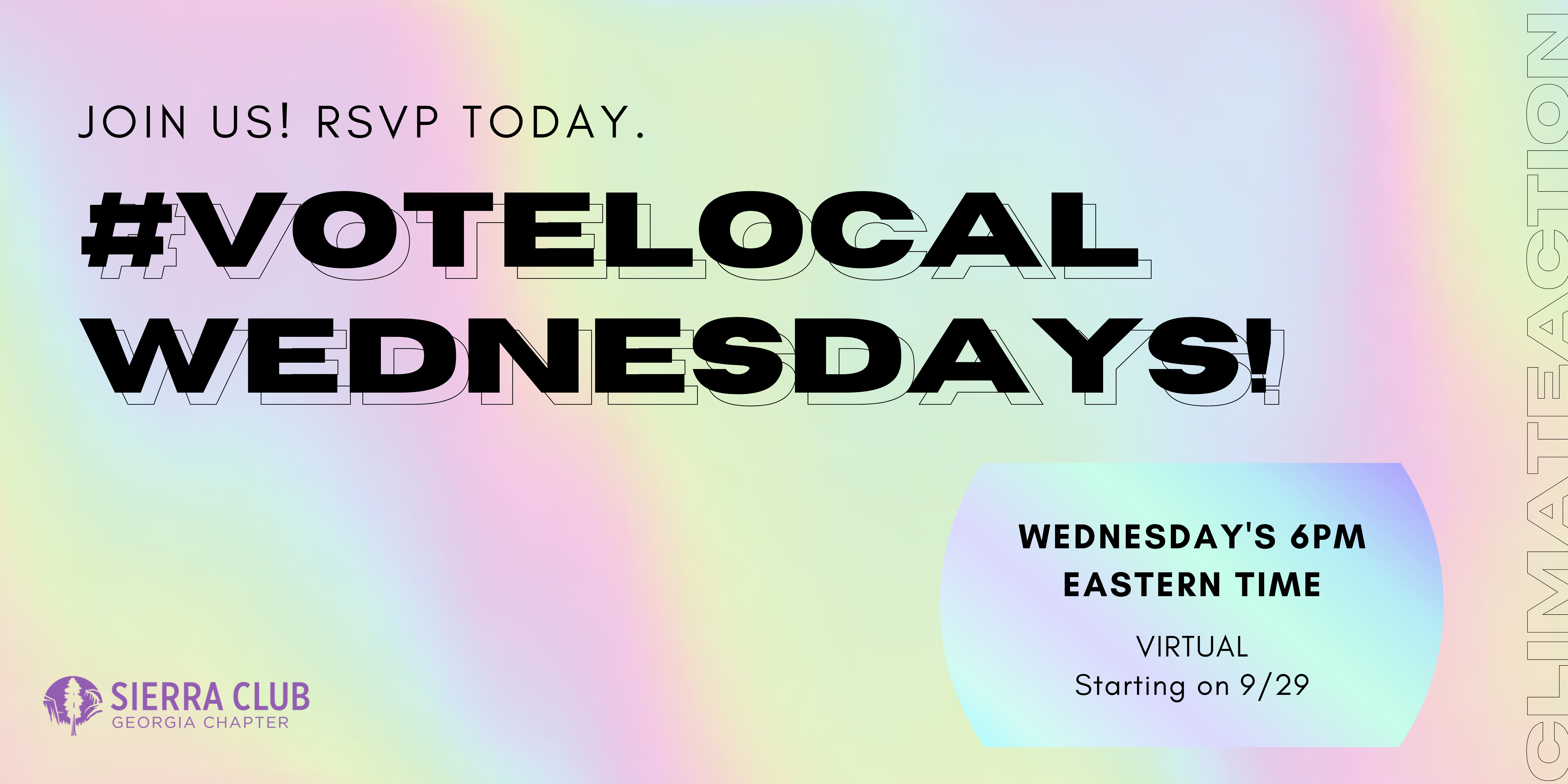 #VoteLocal Wednesdays
